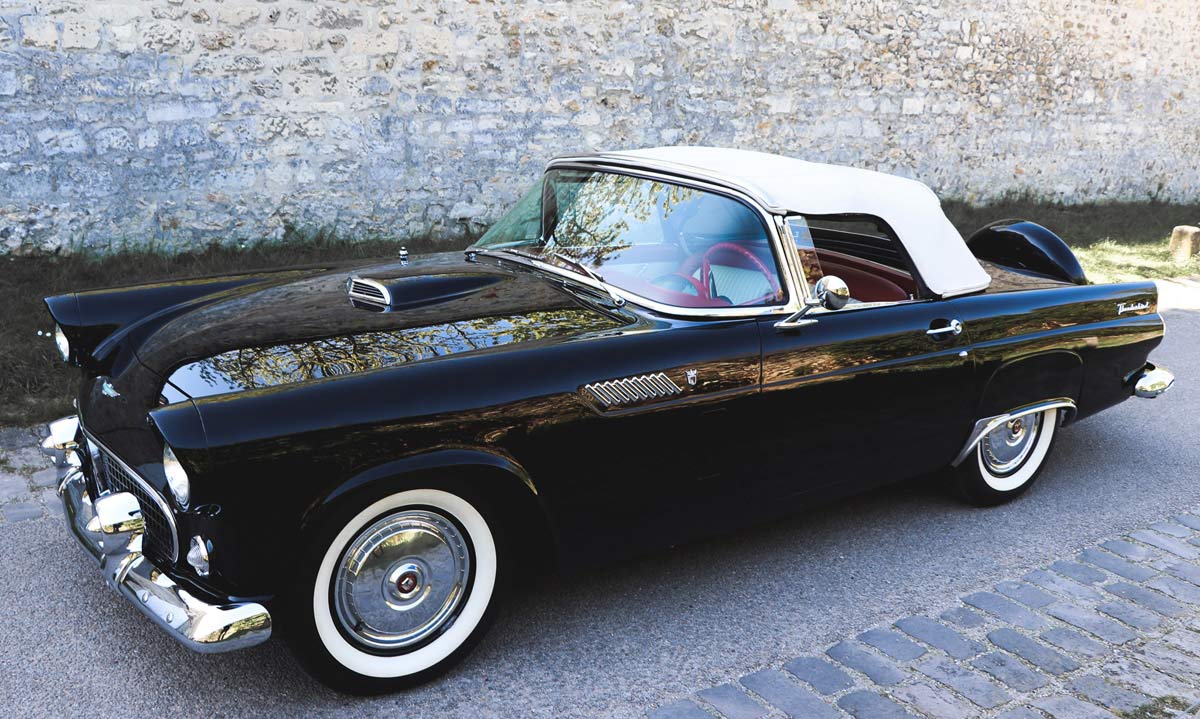 Location Voitue Collection Paris Ford Thunderbird