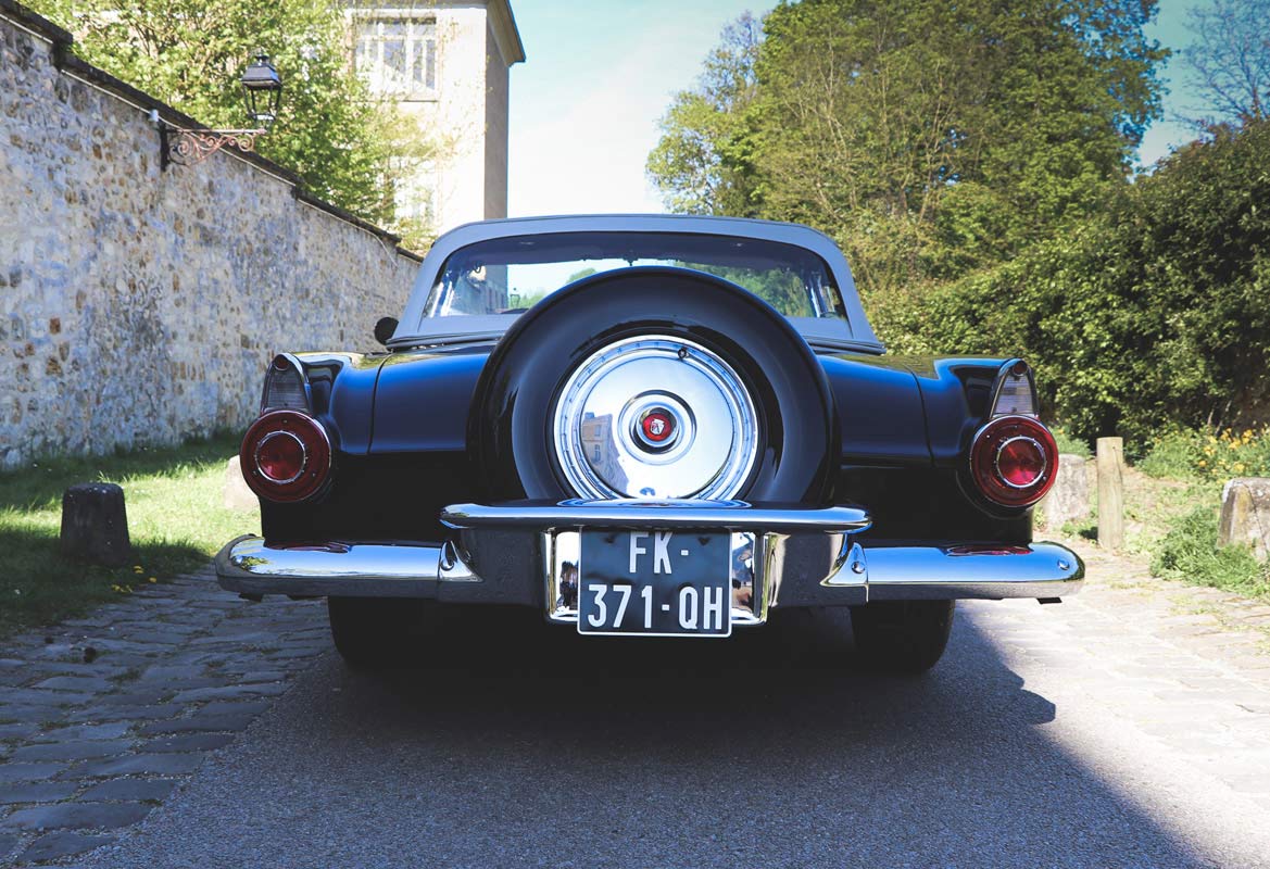 Location Voiture Collection Week End Giverny Ford Thunderbird Thelma Et Lo